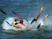 kitesurfing